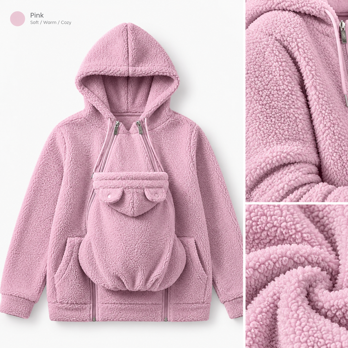 HuggyMama™ Bonding Carrier Hoodie