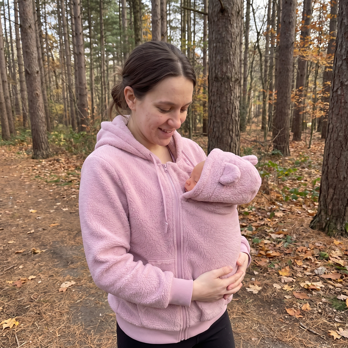 HuggyMama™ Bonding Carrier Hoodie
